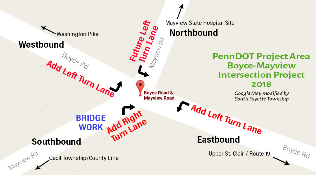 Boyce-Mayview Project Map 2018
